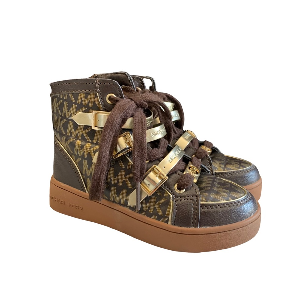 Michaels Kors Signature Logo Toddler Kids Boots Booties